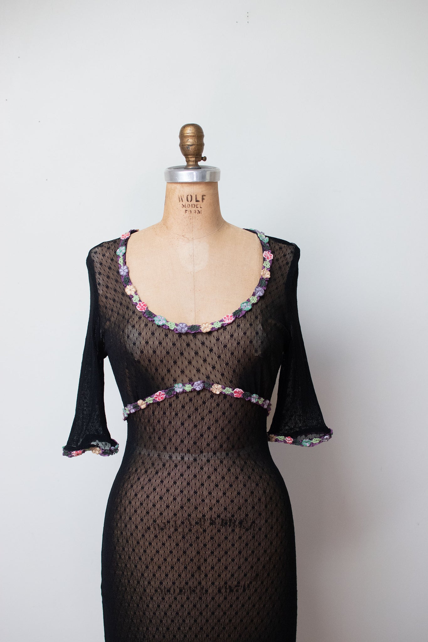 1990s Mesh Net Dress | Betsey Johnson ...